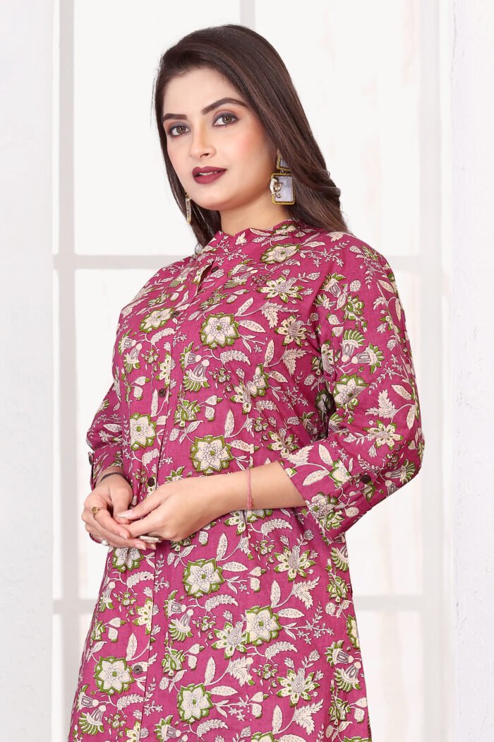 pink kurti