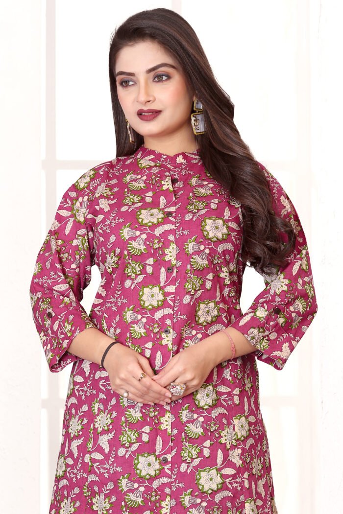 pink kurti