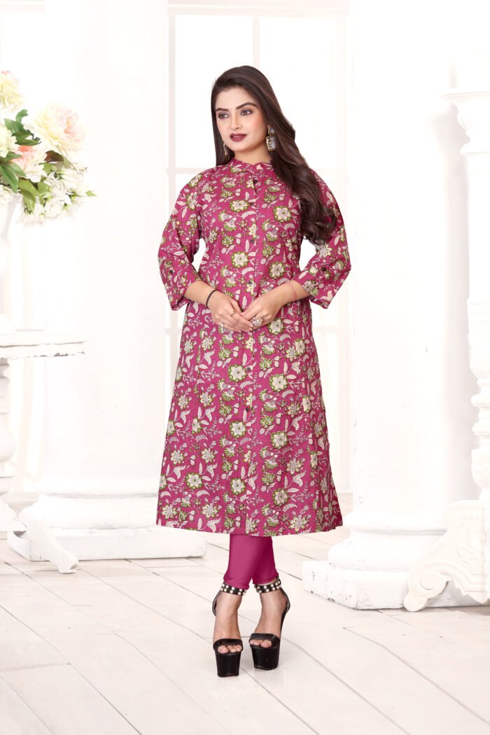 pink kurti