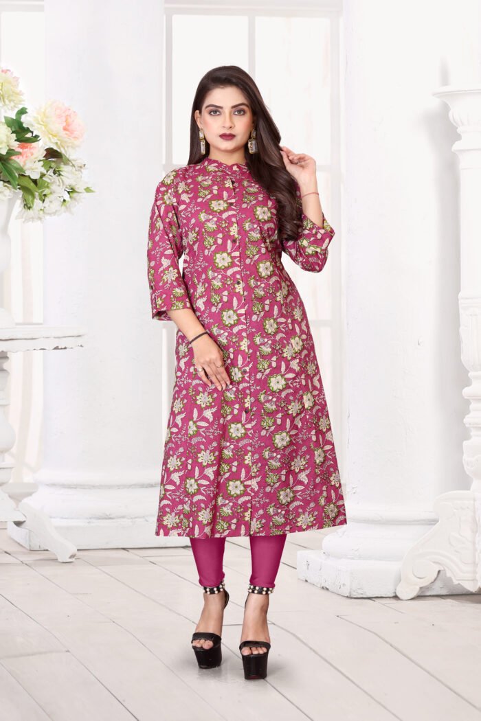 pink kurti