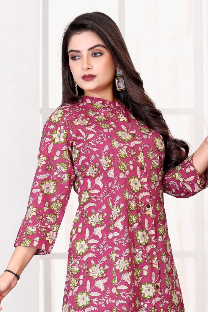 pink kurti