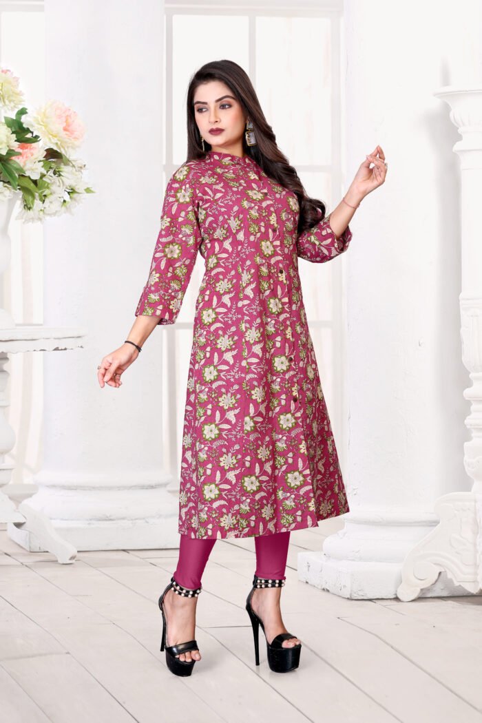 pink kurti