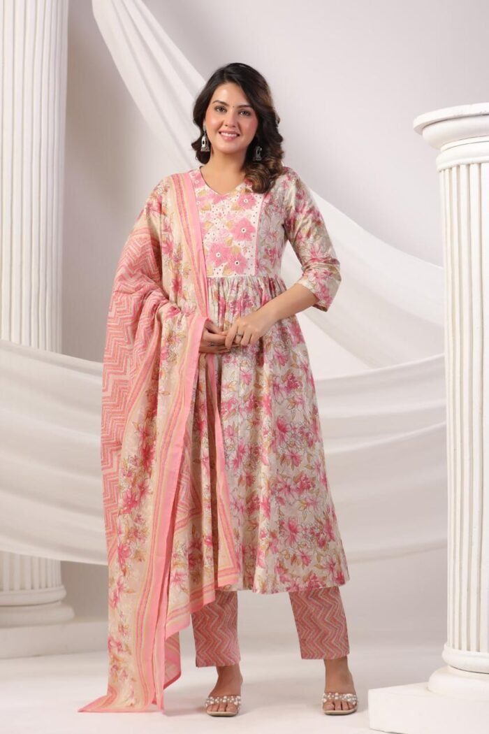 pink kurti