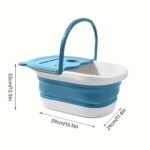 Foot soaking tub massager