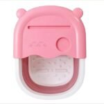 Foot soaking tub massager