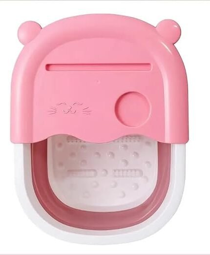 Foot soaking tub massager