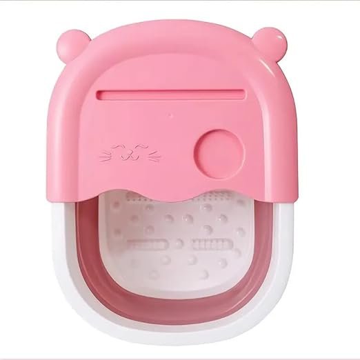 Foot soaking tub massager