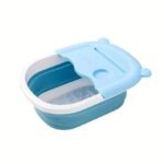 Foot soaking tub massager
